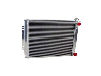 PerformanceFit CrossFlow Radiator for Early LS 1/2/3 Engines; 2-Row (64-67 Chevelle w/ Manual Transmission)