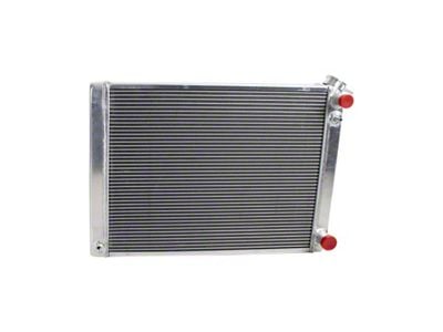 PerformanceFit CrossFlow Radiator for Early LS 1/2/3 Engines; 2-Row (68-73 Chevelle w/ Manual Transmission)