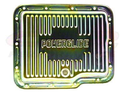 Powerglide Transmission Pan; Zinc (64-72 Chevelle, Malibu)