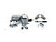 Single Diaphragm Disc/Disc Power Brake Booster Conversion Kit; 11-Inch; Chrome (64-70 Chevelle; 64-67 Malibu)