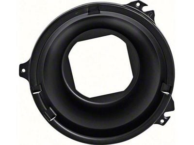 Square Hole Inner Bracking Mounting Bucket; Passenger Side (65-70 Chevelle)