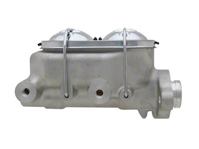 Ultra Light Weight Master Cylinder with 1-Inch Bore; Unpolished Aluminum (64-72 Chevelle; 64-67 Malibu)