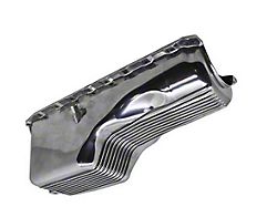 Aluminum Oil Pan, Finned, Polished Big Block