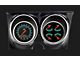 Classic Instruments G-Stock Gauge Cluster Package; Black (67-68 Camaro)