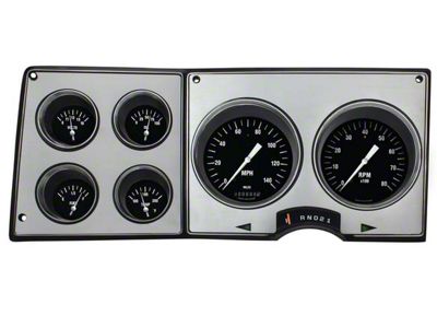 Classic Instruments Hot Rod Gauge Cluster Package (73-87 Blazer, C10, C15, Jimmy, K10, K15, K20)