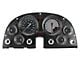 Classic Instruments Autocross Gray Gauge Cluster Package with LS Sending Unit; Black (63-67 Corvette C2)