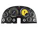 Classic Instruments Autocross Yellow Gauge Cluster Package with LS Sending Unit; Black (63-67 Corvette C2)