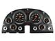 Classic Instruments Velocity Black Gauge Cluster Package with LS Sending Unit; Black (63-67 Corvette C2)