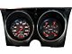 Classic Instruments Velocity Gauge Cluster Package; Black (67-68 Firebird)