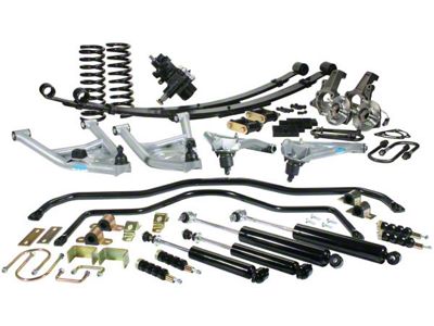 Classic Performance Products Complete Performance Suspension Kit; Silver (67-69 Camaro)