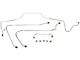 Classic Performance Products Front Disc Brake Line Kit for CPP Disc Brakes Conversion (67-72 Small Block V8 El Camino)