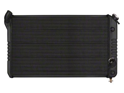 COLD-CASE Radiators Black Night Rider Series Performance Radiator (73-76 Corvette C3)