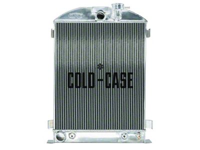 COLD-CASE Radiators Aluminum Performance Radiator; 25.50-Inch Tall (1932 Ford Car Highboy w/ Ford V8 Swap)