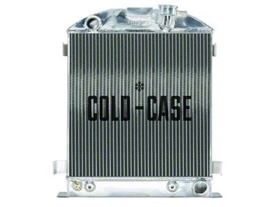 COLD-CASE Radiators Aluminum Performance Radiator (1932 Ford Car Lowboy w/ Chevy Swap)