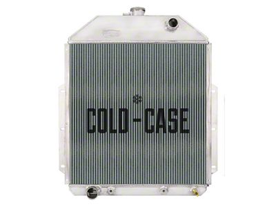 COLD-CASE Radiators Aluminum Performance Radiator (48-52 V8 F1, F2 w/ Automatic Transmission)