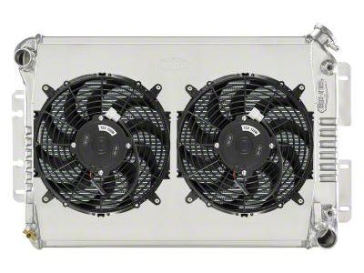 COLD-CASE Radiators Aluminum Performance Radiator with Dual 12-Inch Fans (67-69 Firebird w/ Automatic Transmission)