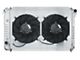 COLD-CASE Radiators Aluminum Performance Radiator with Dual 12-Inch Fans (71-73 V8 Mustang w/ Automatic Transmission)