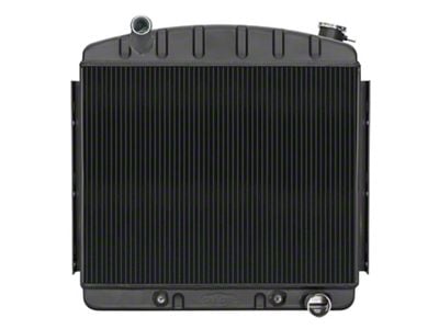 COLD-CASE Radiators Black Night Rider Series Performance Radiator (1957 I6 150, 210, Bel Air, Nomad)