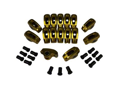 Comp Cams Ultra-Gold ARC Series Narrow Rocker Arms; 3/8-Inch Stud; 1.5 Ratio; Set of 16 (87-92 Small Block V8 Firebird)