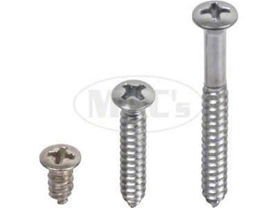 Console Screw Kit, Convertible 10 Piece , Fairlane, Torino, 1970-1971