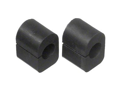 5/8 or 11/16-Inch Front Sway Bar Bushing Kit; Black (53-67 Corvette C1 & C2)