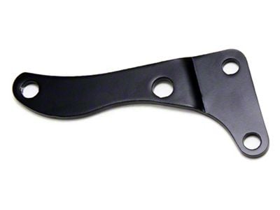 Alternator Bracket; Bottom; Asphalt Black (76-86 Small Block V8 Corvette C3 & C4)