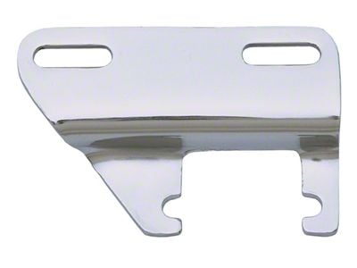 Alternator Bracket; Chrome (57-68 Small Block V8 Corvette C1, C2 & C3 w/ Short Water Pump & Trans-Dapt Slide Bracket 9008)