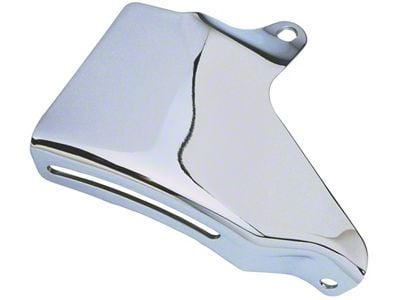 Alternator Bracket; Top; Chrome (70-74 Big Block V8 Corvette C3 w/ Long Water Pump)