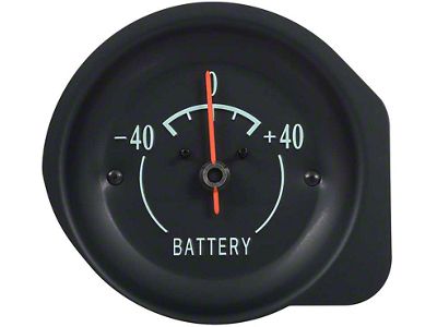 Ammeter Gauge; Green Markings (68-71 Corvette C3)