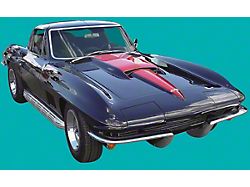 Big Block Stinger Hood Stencil Kit (1967 Corvette C2)