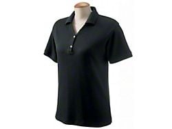 Corvette C3 1969-1972 Women's Custom Embroidered Pima Cotton Polo, Black