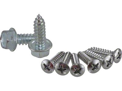 1963-1967 Corvette Coupe Quarter Trim Panel Screws (Sting Ray Sports Coupe)