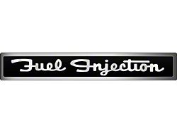 Corvette Decal, Fuel Injection Script, 1962