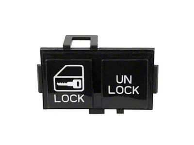 Door Lock Switch; Driver Side (84-85 Corvette C4)