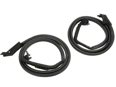 Door Seal Kit with Latex Ends; Driver and Passenger Side (69-75 Corvette C3 Convertible)