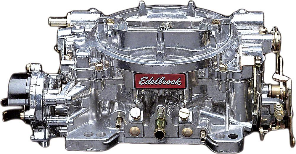 Ecklers Corvette Edelbrock 600 CFM Performance Carburetor Without EGR