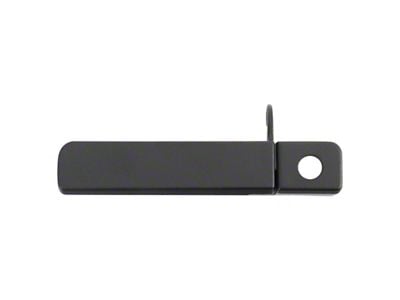 Exterior Door Handle; Front Driver Side; Black (84-96 Corvette C4)