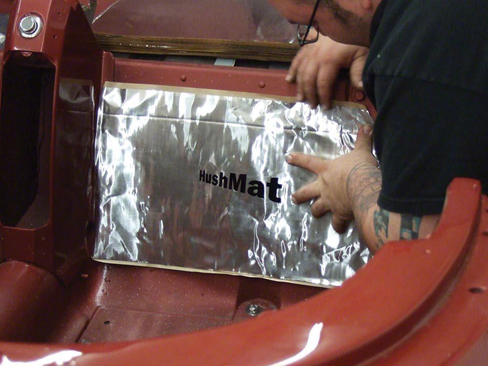 Hushmat Ecklers Sound Deadening and Insulation Kit; Silver Foil; Floor ...