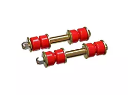 Front Sway Bar End Links; 1-5/8-Inch; Red (63-82 Corvette C2 & C3)