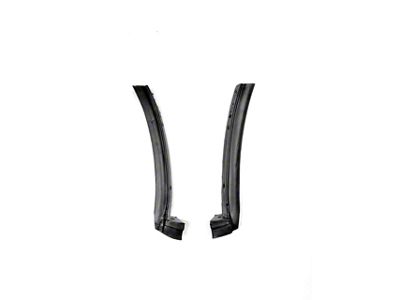 Front Upper Convertible Top Weatherstrip Kit; Latex; Driver and Passenger Side (86-96 Corvette C4 Convertible)