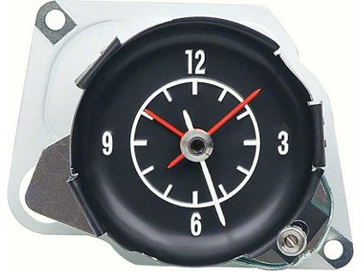 In-Dash Clock with White Markings (72-74 Corvette C3)