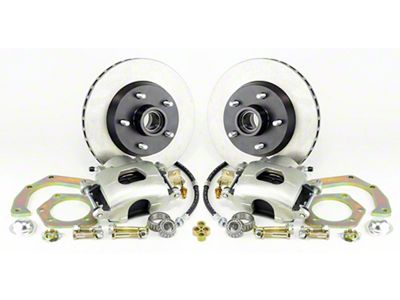 Legend Series Version 2.0 Front Disc Brake Conversion Kit; Cast-Iron Calipers (63-64 Corvette C2)