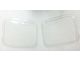 LeMans Style Headlight Lens; Clear (84-96 Corvette C4)