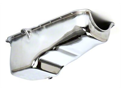 OEM Style Oil Pan; 4-Quart; Chrome (86-96 Corvette C4)