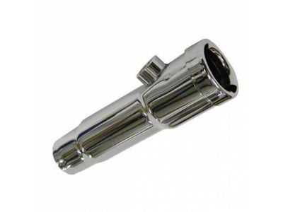 Oil Fillter Tube; Chrome (66-67 Small Block V8 Corvette C2)