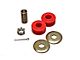 Rack and Pinion Bushing Set; Red (63-82 Corvette C2 & C3)