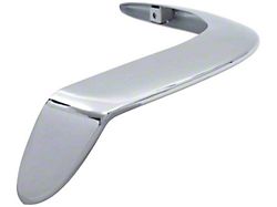 Rear Bumper; Passenger Side; Chrome (63-67 Corvette C2)