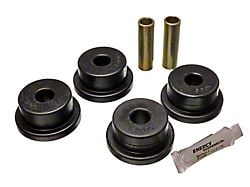 Rear Differential Carrier Bushings; Black (80-82 Corvette C3)