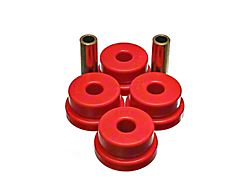 Rear Differential Carrier Bushings; Red (84-96 Corvette C4)