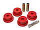 Rear Differential Carrier Bushings; Red (80-82 Corvette C3)